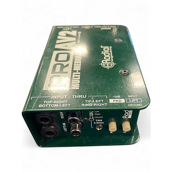 Used Radial Engineering pro av2 Direct Box