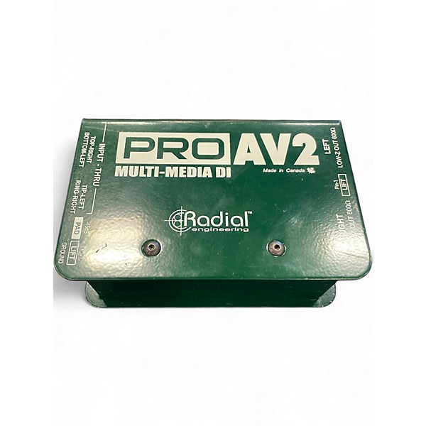 Used Radial Engineering pro av2 Direct Box