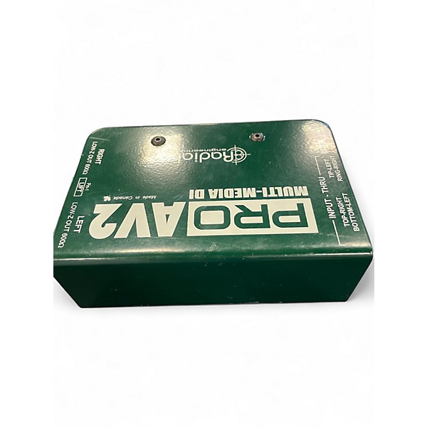 Used Radial Engineering pro av2 Direct Box