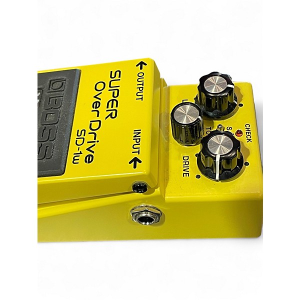 Used BOSS SD1W Super Overdrive Waza Craft Effect Pedal