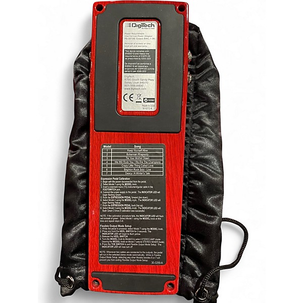 Used DigiTech Artist Series Brian May Red Special Effect Processor