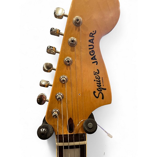 Used Squier CLASSIC VIBE 70S jaguar Daphne Blue Solid Body Electric Guitar