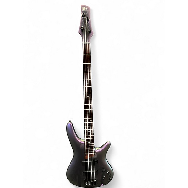 Used Ibanez SR500 translucent purple Electric Bass Guitar