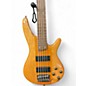 Used Ibanez SR405 5 String Natural Electric Bass Guitar