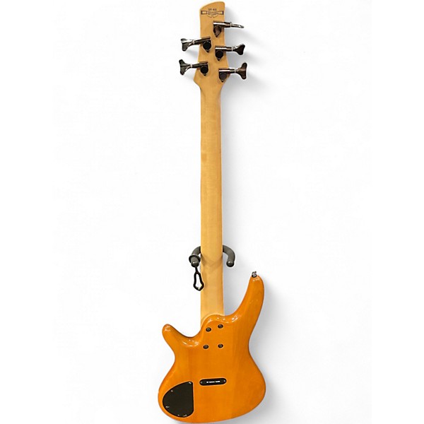 Used Ibanez SR405 5 String Natural Electric Bass Guitar