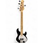 Used Sterling by Music Man stingray 5 sub series black and white Electric Bass Guitar thumbnail