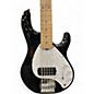 Used Sterling by Music Man stingray 5 sub series black and white Electric Bass Guitar
