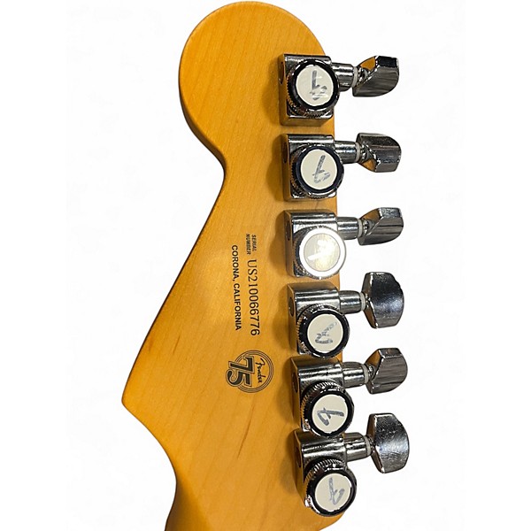 Used Fender American Ultra Luxe Stratocaster SUNBURST Solid Body Electric Guitar