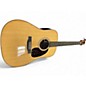 Used Martin D28 Modern Deluxe Natural Acoustic Guitar thumbnail