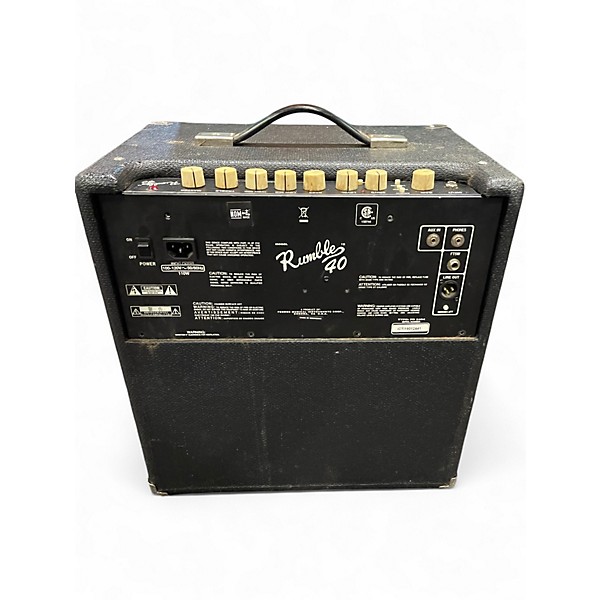 Used Fender RUMBLE 40 1X10 Bass Combo Amp