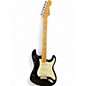 Used Fender American Standard Stratocaster Black Solid Body Electric Guitar