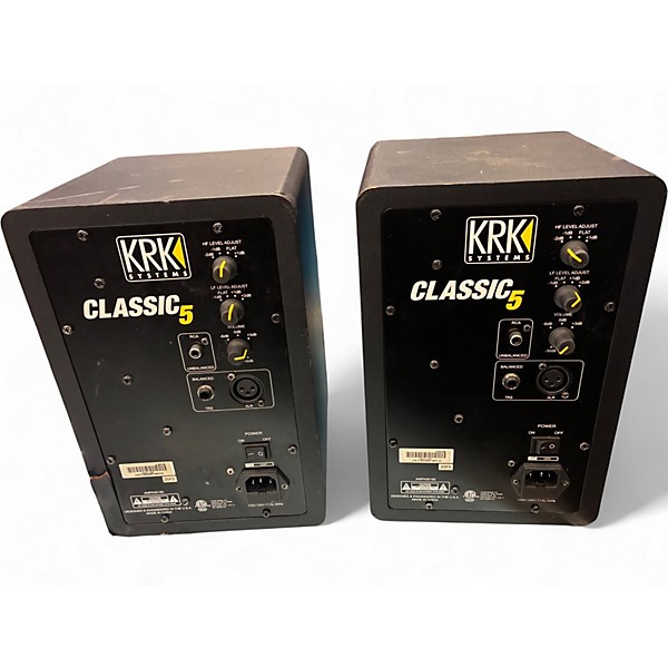 Used KRK Classic 5 Pair Powered Monitor