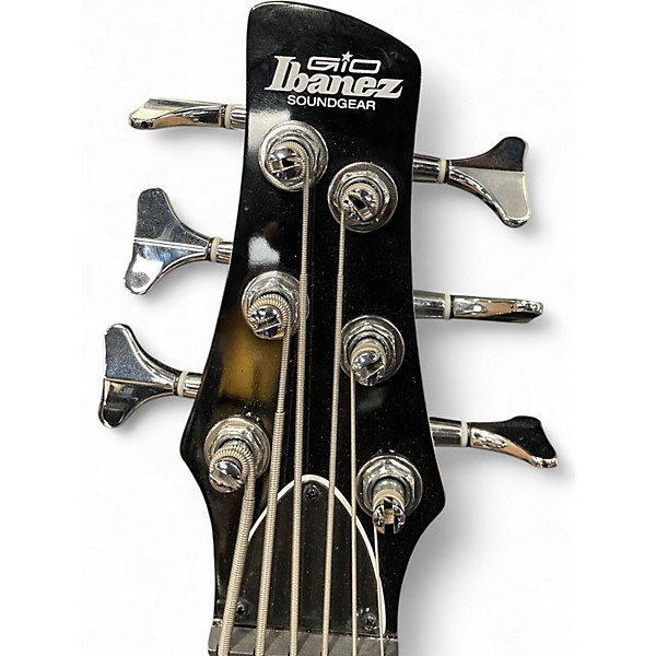 Used Ibanez GSR206 6 String Black Electric Bass Guitar