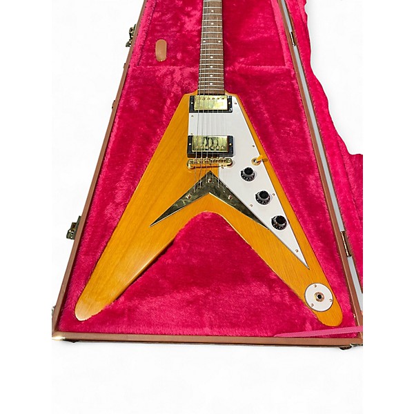 Used Epiphone 1958 Korina Flying V Korina Solid Body Electric Guitar