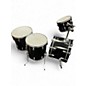 Used Ludwig 4 Piece Big Beat Black Cortex Drum Kit