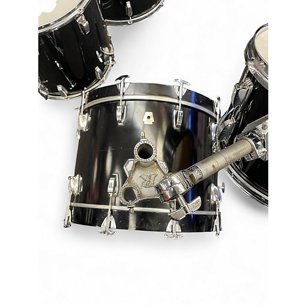 Used Ludwig 4 Piece Big Beat Black Cortex Drum Kit