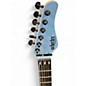 Used Schecter Guitar Research Sun Valley  Blue Solid Body Electric Guitar