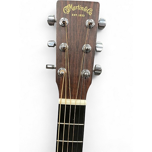 Used Martin X SERIES BIRDSEYE Natural Acoustic Electric Guitar