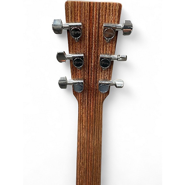 Used Martin X SERIES BIRDSEYE Natural Acoustic Electric Guitar