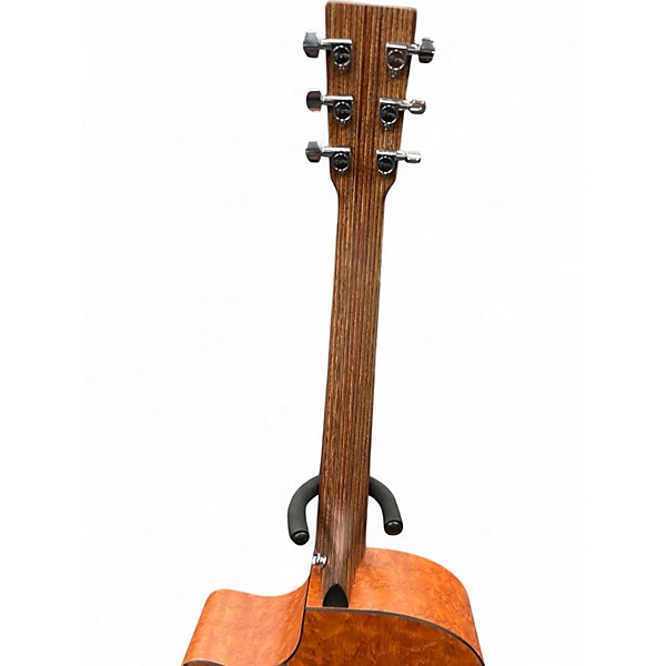 Used Martin X SERIES BIRDSEYE Natural Acoustic Electric Guitar