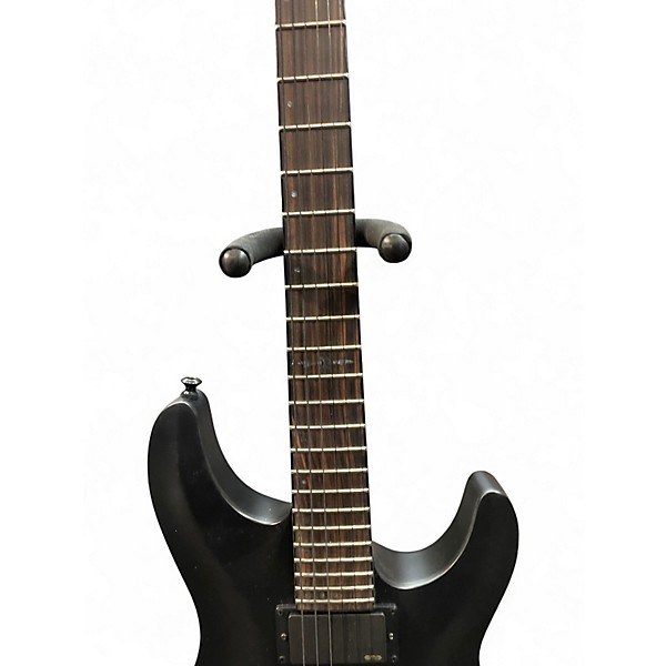 Used Schecter Guitar Research C1 Classic Satin Black Solid Body Electric Guitar