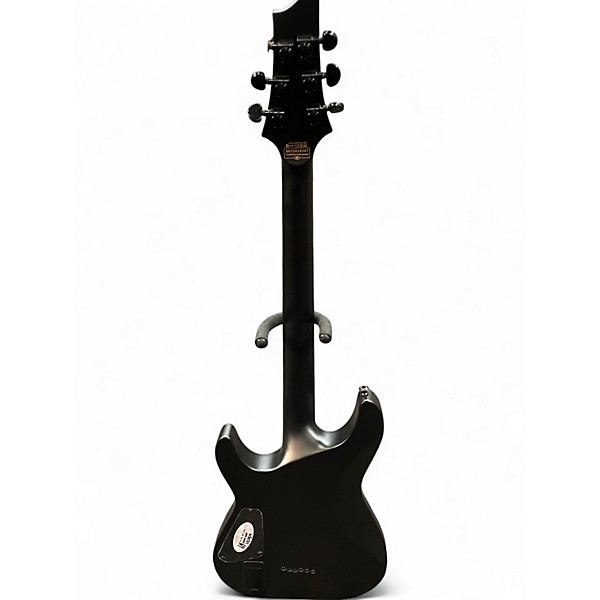 Used Schecter Guitar Research C1 Classic Satin Black Solid Body Electric Guitar
