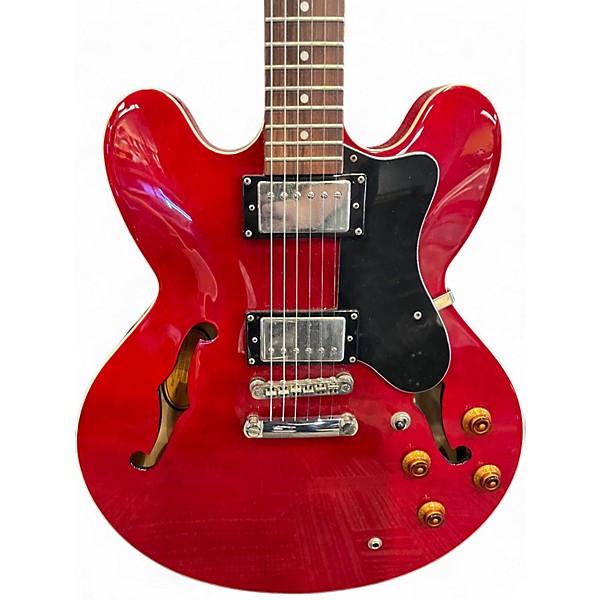 Used Epiphone Dot Cherry Hollow Body Electric Guitar