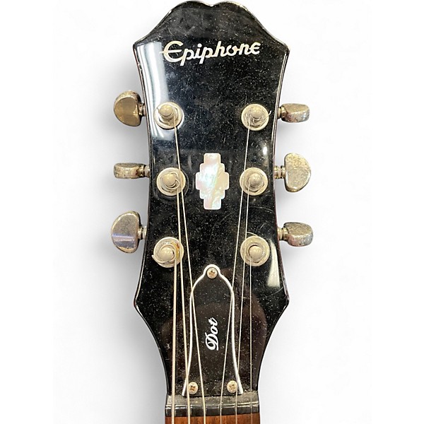 Used Epiphone Dot Cherry Hollow Body Electric Guitar