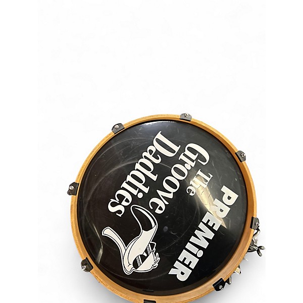 Used Premier 5 Piece 5 piece drum kit Royal Blue Drum Kit