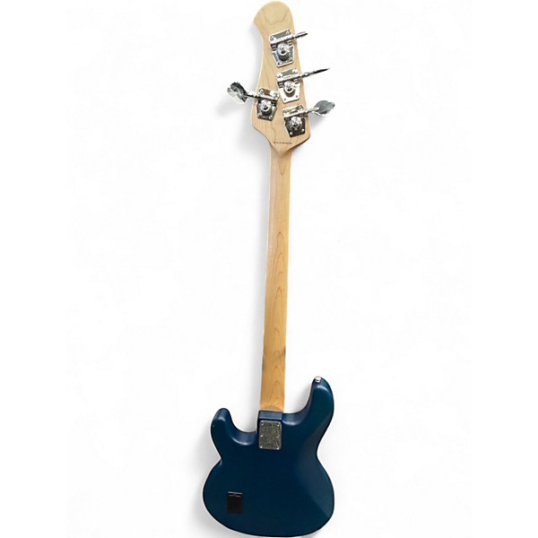 Used Sterling by Music Man Sub Series Stingray Blue Electric Bass Guitar