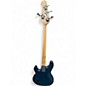 Used Sterling by Music Man Sub Series Stingray Blue Electric Bass Guitar