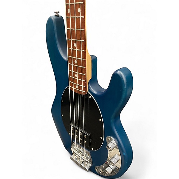 Used Sterling by Music Man Sub Series Stingray Blue Electric Bass Guitar
