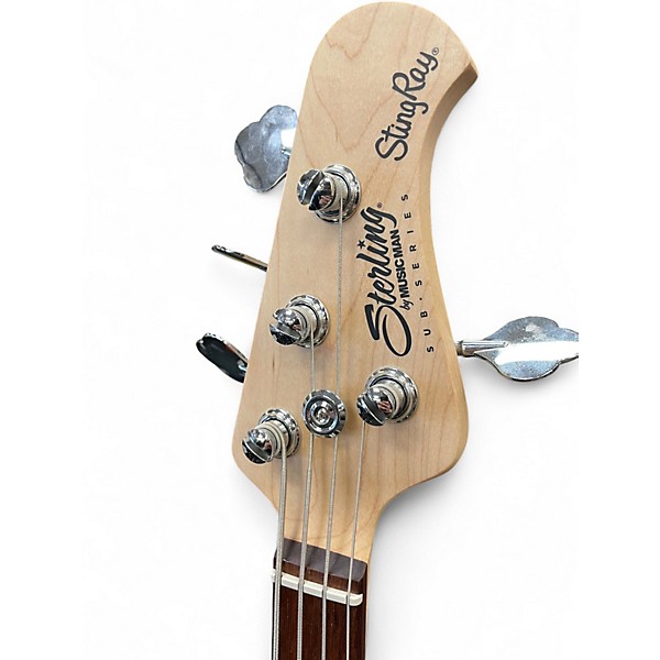 Used Sterling by Music Man Sub Series Stingray Blue Electric Bass Guitar
