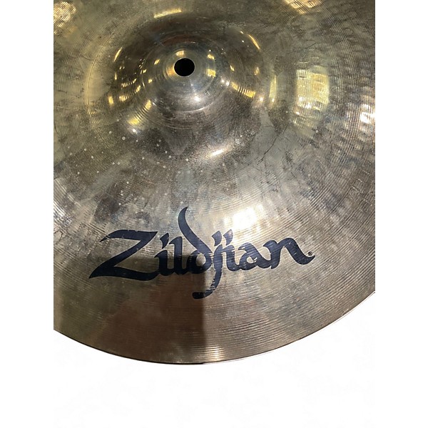 Used Zildjian 14in A Custom Hi Hat Pair Cymbal