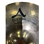 Used Zildjian 14in A Custom Hi Hat Pair Cymbal
