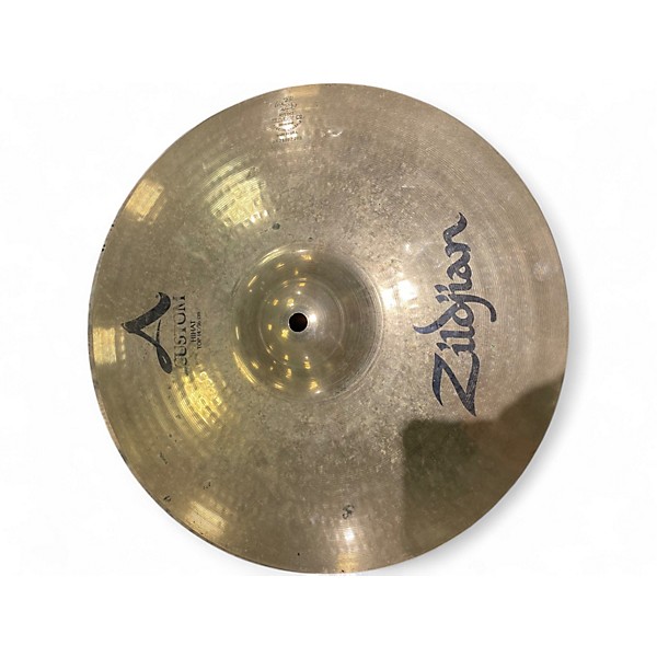 Used Zildjian 14in A Custom Hi Hat Pair Cymbal