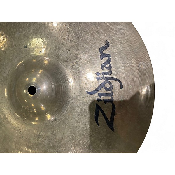 Used Zildjian 14in A Custom Hi Hat Pair Cymbal