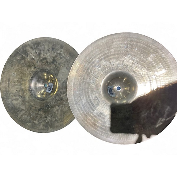 Used Zildjian 14in A Custom Hi Hat Pair Cymbal