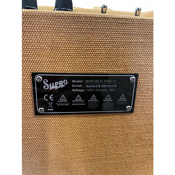 Used Supro 1822R DELTA KING 12 Tube Guitar Combo Amp