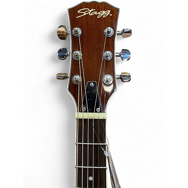 Used Stagg Dobro Vintage Sunburst Acoustic Guitar