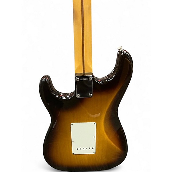Used Fender American Original 50s Stratocaster 2 Tone Sunburst Solid Body Electric Guitar