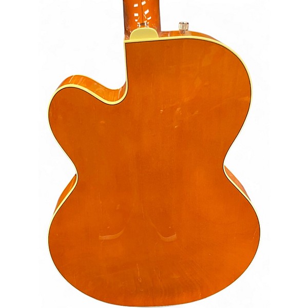 Used Gretsch Guitars G6120T-59V Orange Hollow Body Electric Guitar
