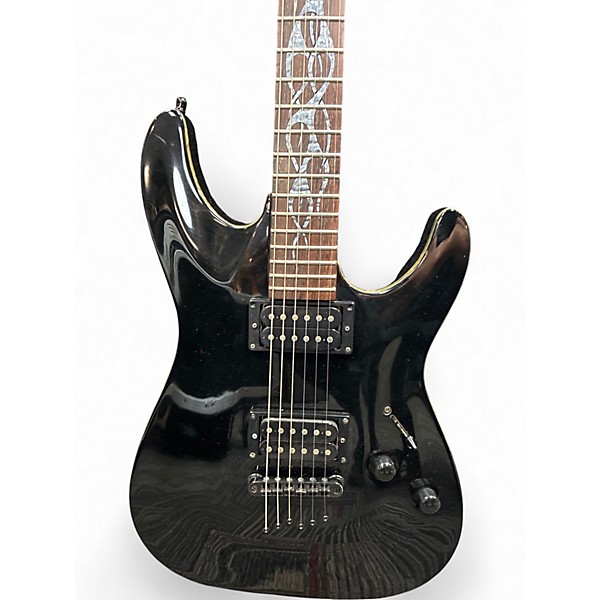 Used Schecter Guitar Research Hotrod’39 Black Solid Body Electric Guitar