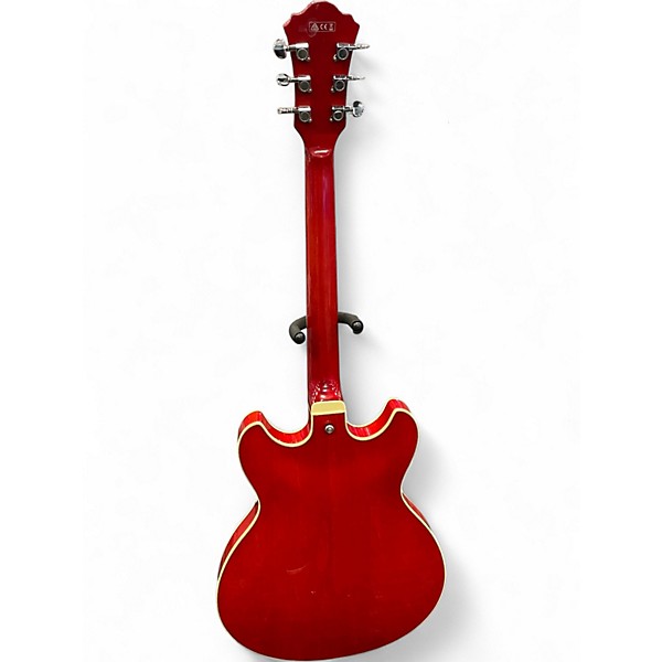 Used Ibanez AS73G Candy Apple Red Hollow Body Electric Guitar
