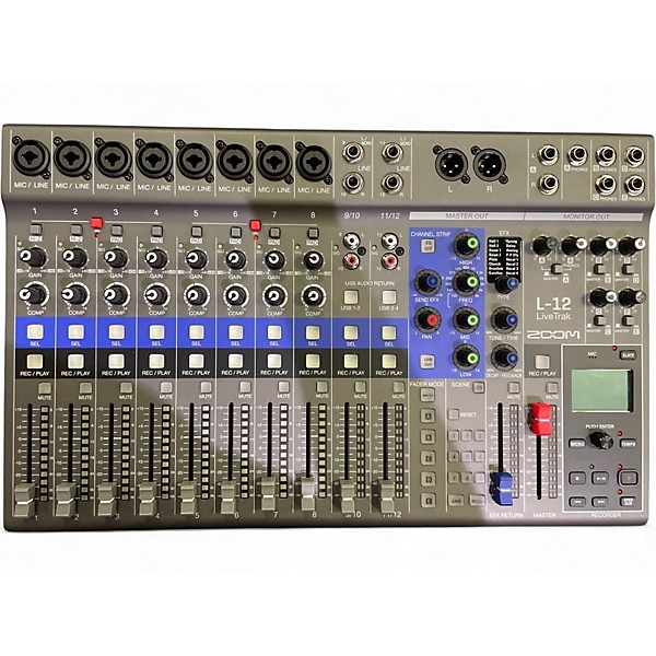 Used Zoom LIVETRAK L-12 Digital Mixer