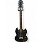 Used Epiphone SG Standard Black Solid Body Electric Guitar thumbnail