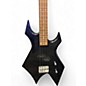 Used B.C. Rich Bronze Series Warlock Bass BLACK Electric Bass Guitar