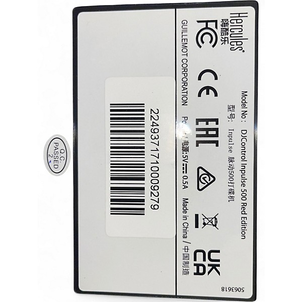 Used Hercules DJ DJControl Inpulse 500 DJ Controller