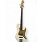 Used Fender Deluxe Active Jazz Bass Cream Electric Bass Guitar thumbnail