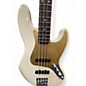 Used Fender Deluxe Active Jazz Bass Cream Electric Bass Guitar